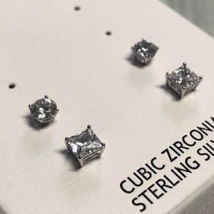 925 CZ Studs